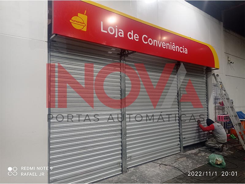 Inova Portas Automáticas | Portas de Enrolar Automáticas  em Curitiba.