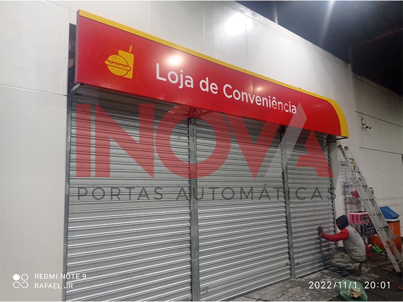 Inova Portas Automáticas | Portas de Enrolar Automáticas  em Curitiba.