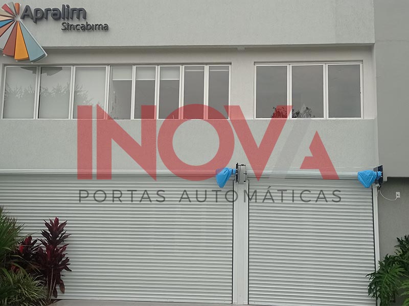 Inova Portas Automáticas | Portas de Enrolar Automáticas  em Curitiba.